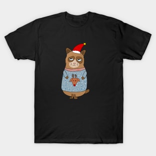 Cute Raccoon Christmas T-Shirt